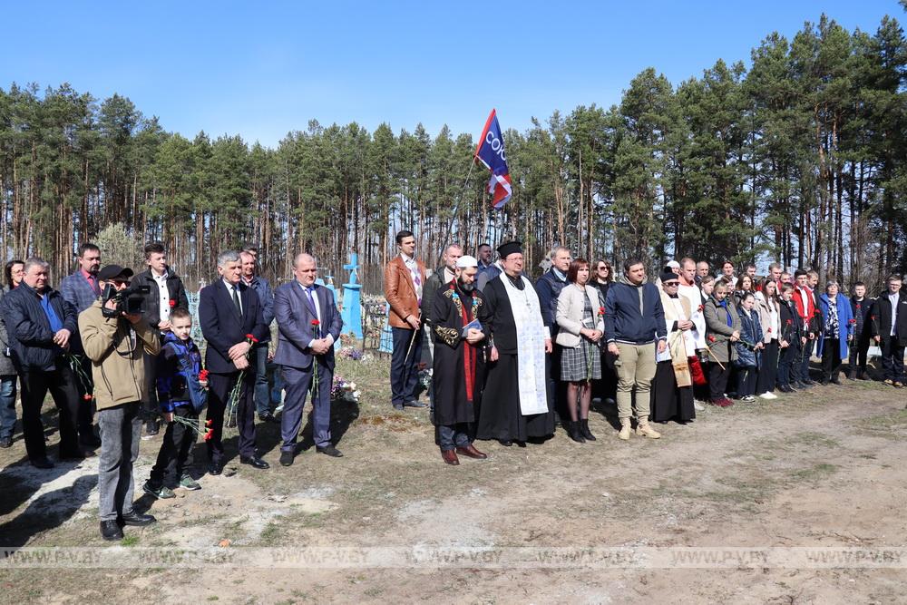 В деревне Лыще открыли мемориал воинам Русской императорской армии времен Первой мировой войны