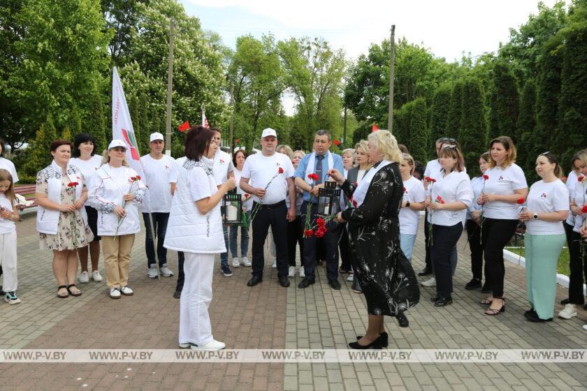 Акция «Эстафета Памяти» прошла в Пинске