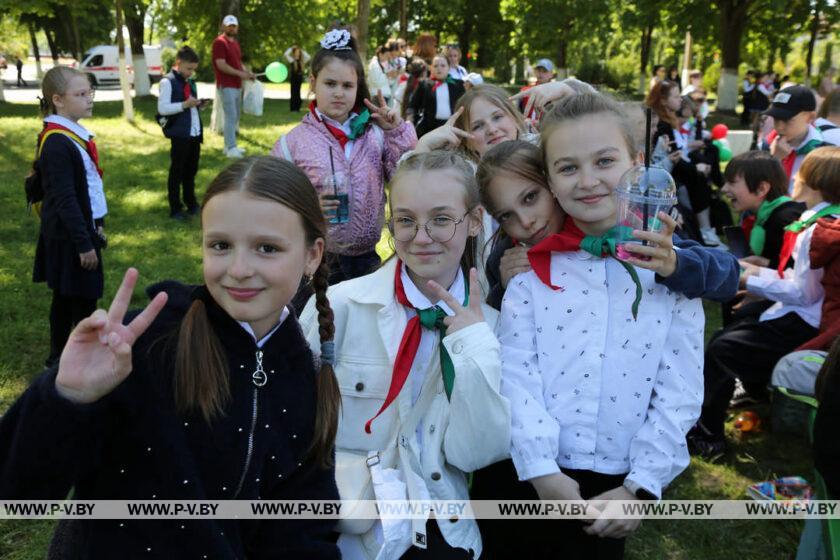 Праздник «Салют, Пионерия!» прошел в Пинске