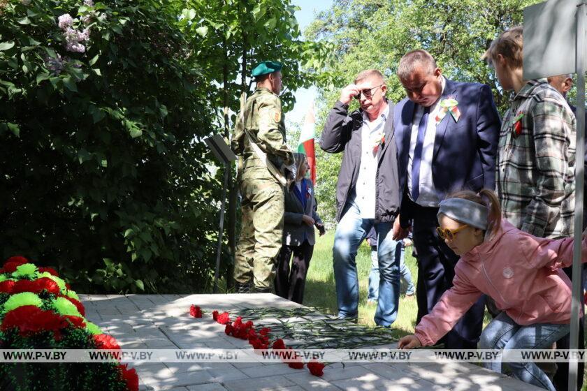 В День Победы в Пинском районе прошел масштабный автопробег