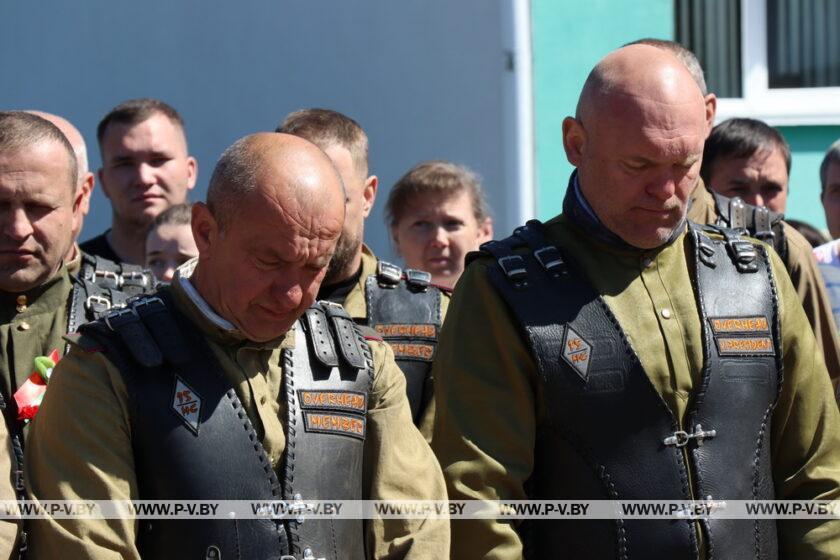 В День Победы в Пинском районе прошел масштабный автопробег