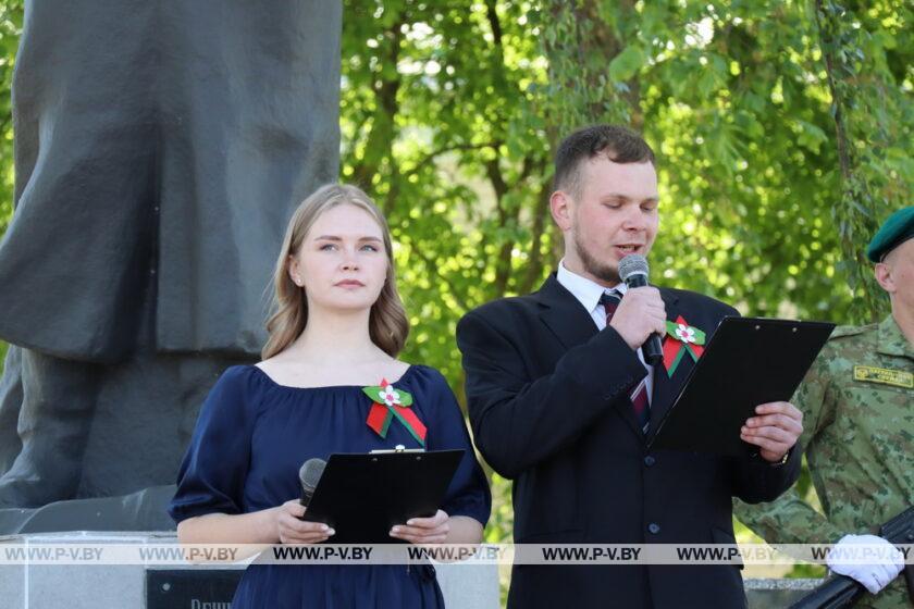 В День Победы в Пинском районе прошел масштабный автопробег