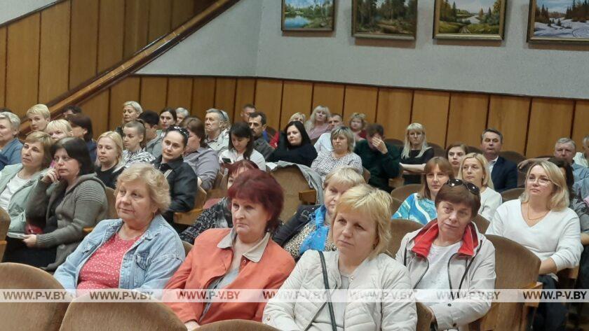 Состоялась встреча делегата VII Всебелорусского народного собрания Андрея Тарелкина с работниками учреждений образования