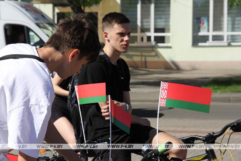 Первомайский велопробег под девизом «За мир и созидательный труд!» открыл велосезон в Пинск