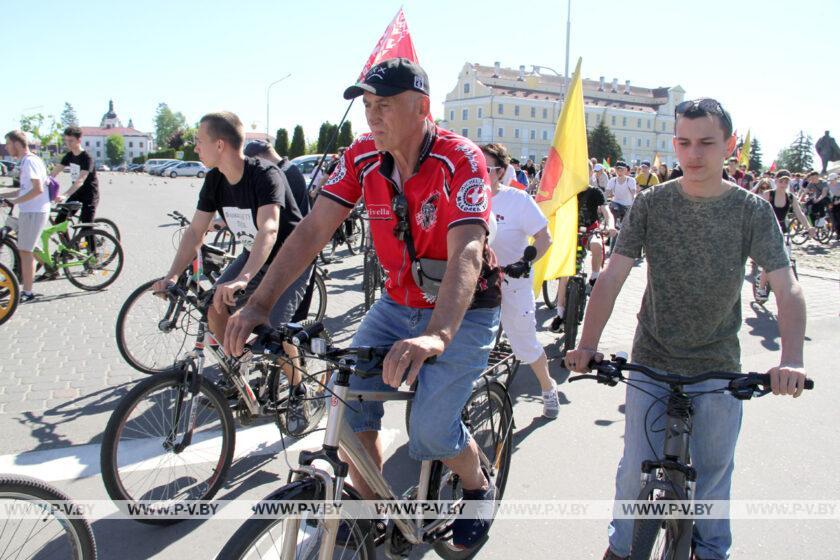 Первомайский велопробег под девизом «За мир и созидательный труд!» открыл велосезон в Пинск