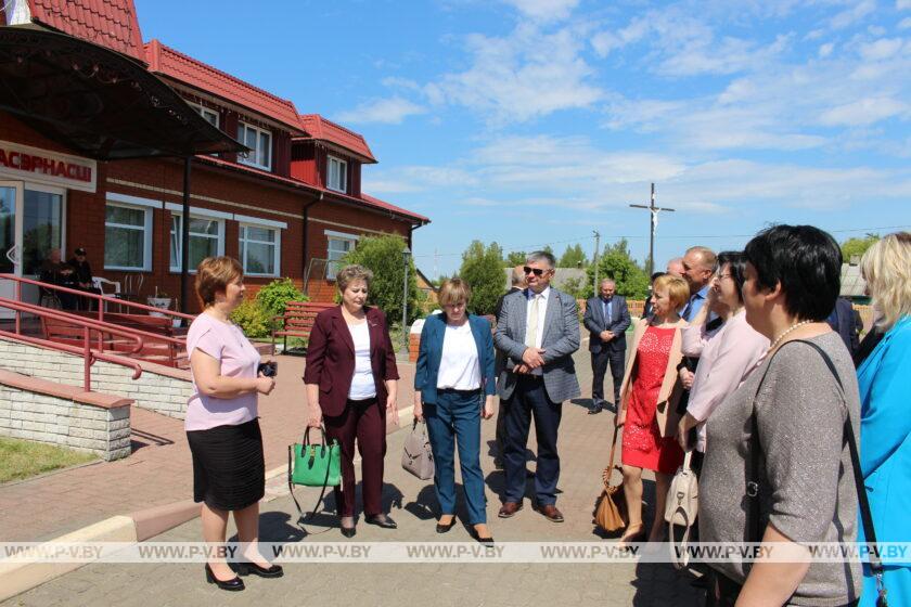 Выездное заседание президиума Брестского областного Совета депутатов прошло в Пинском районе