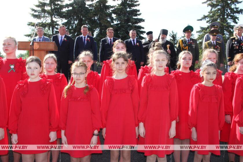 В Пинске, как и по всей Беларуси, отмечают День Победы