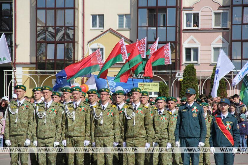 В Пинске, как и по всей Беларуси, отмечают День Победы