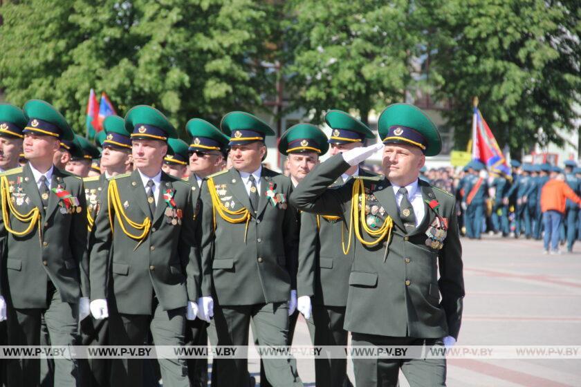 В Пинске, как и по всей Беларуси, отмечают День Победы