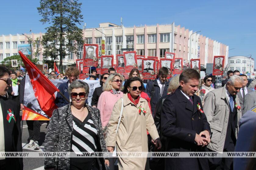 В Пинске, как и по всей Беларуси, отмечают День Победы