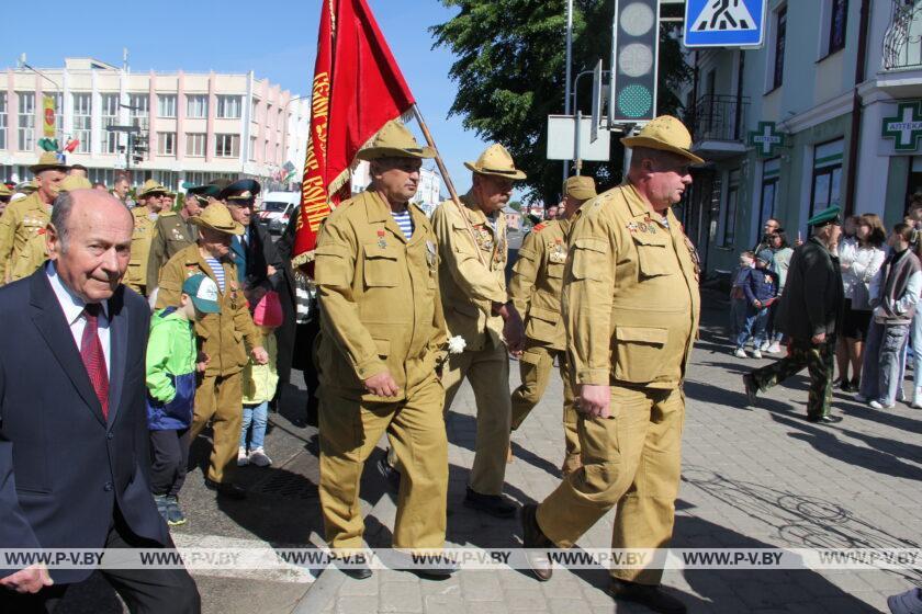 В Пинске, как и по всей Беларуси, отмечают День Победы