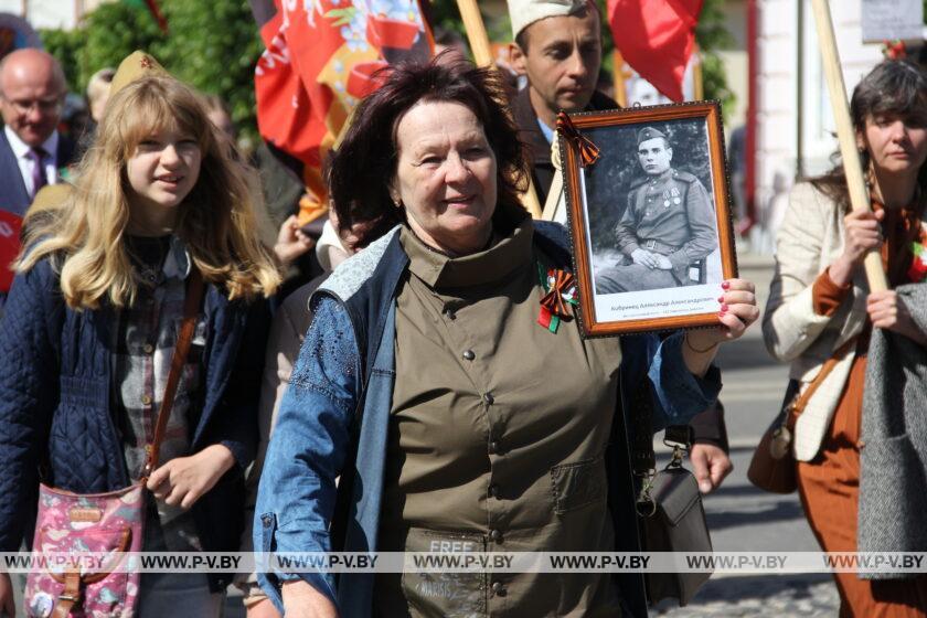 В Пинске, как и по всей Беларуси, отмечают День Победы