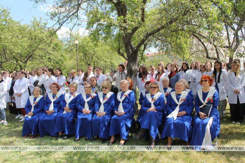 В Пинском государственном медицинском колледже состоялось торжественное мероприятие «Славе не меркнуть! Традициям жить!»