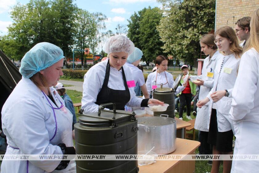 В Пинском государственном медицинском колледже состоялось торжественное мероприятие «Славе не меркнуть! Традициям жить!»