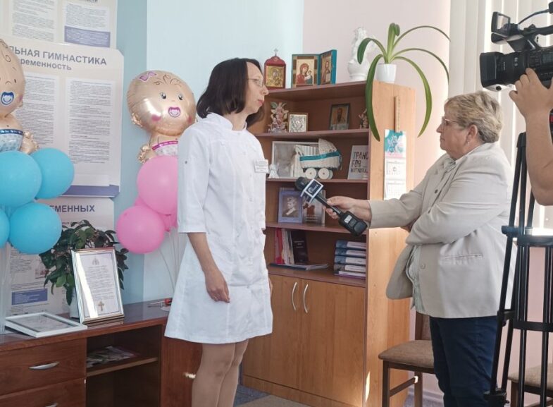 Кабинет психологической помощи под названием «За жизнь» открылся в День семьи, 15 мая, на базе филиала «Женская консультация» УЗ «Пинский межрайонный родильный дом»
