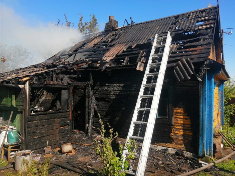 С 25 апреля по 2 мая на территории Пинска и Пинского района произошло три пожара
