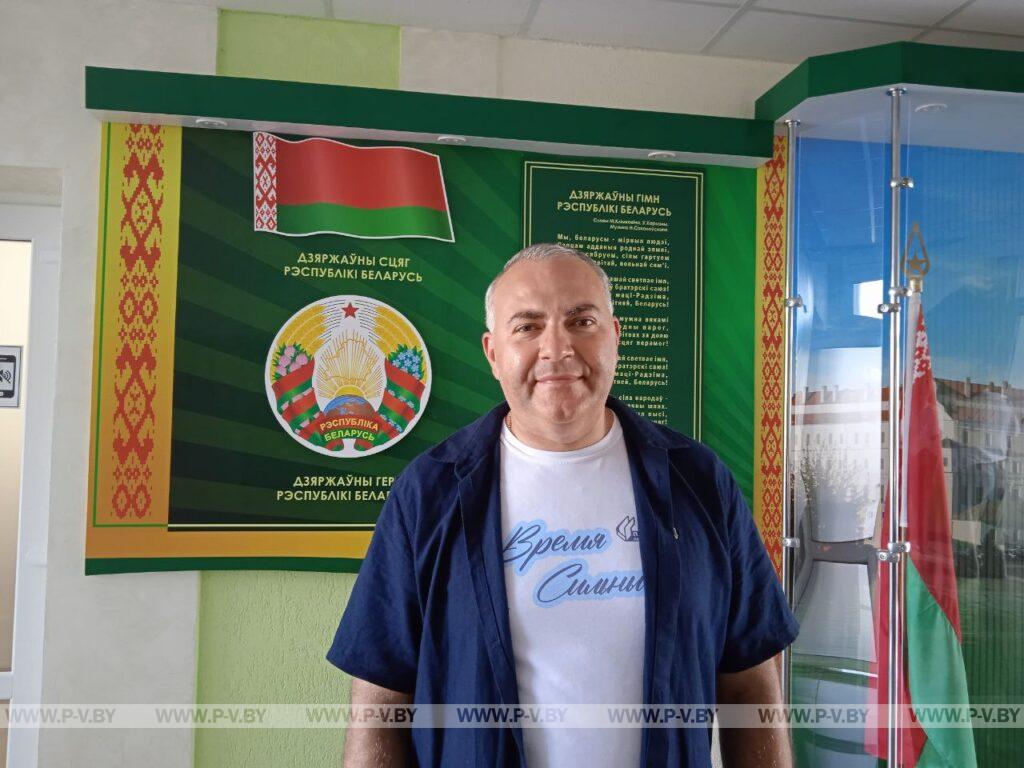Пинск посетил заместитель председателя Белорусской партии «Белая Русь» Андрей Бугров Пинск посетил заместитель председателя Белорусской партии «Белая Русь» Андрей Бугров