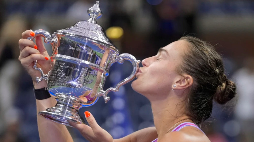 Соболенко впервые выиграла US Open, завоевав третий титул на турнирах серии "Большого шлема"