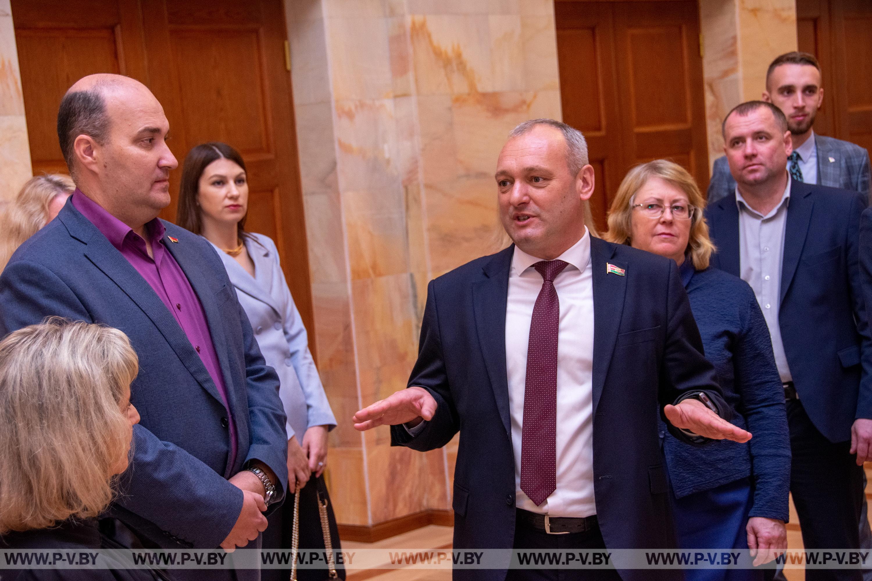 Встреча с Пинскими электросетями в Палате представителей