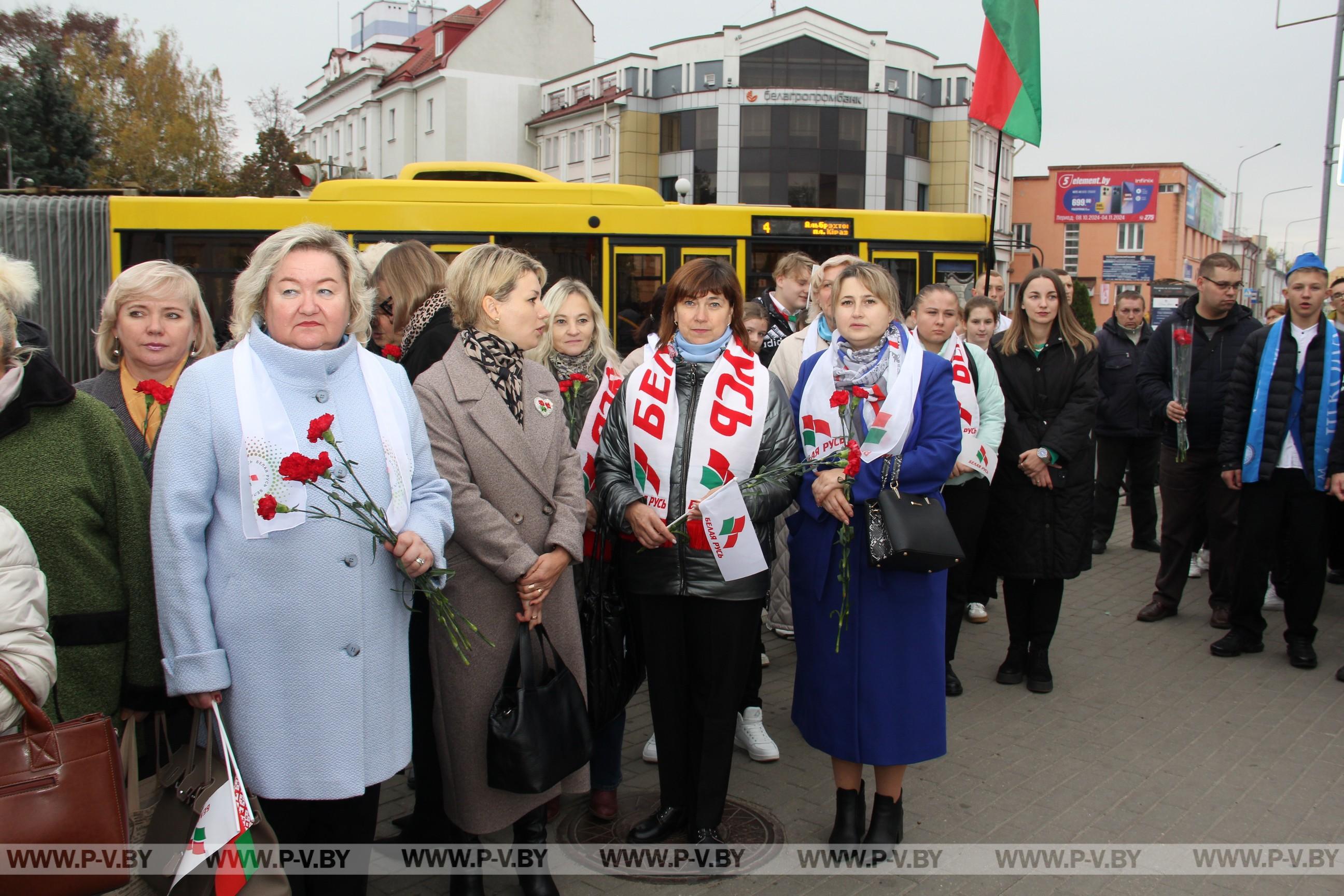 В Пинске открыт новый памятник жертвам нацизма
