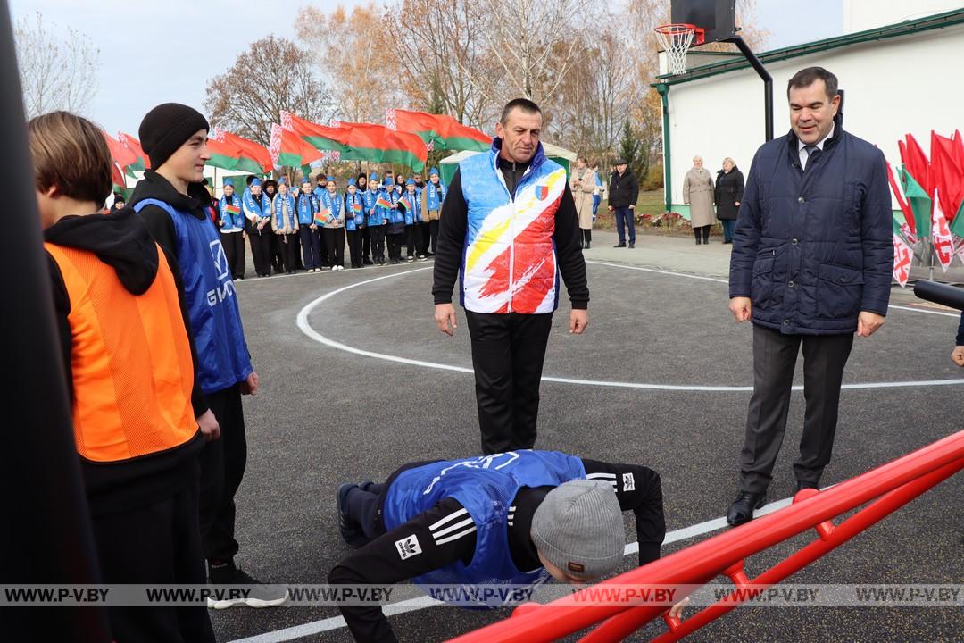 Подарок от Президента – юным спортсменам агрогородка