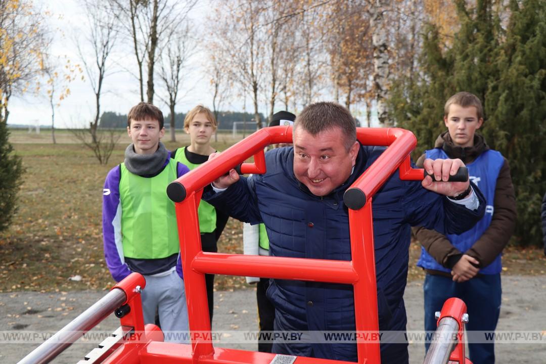 Подарок от Президента – юным спортсменам агрогородка