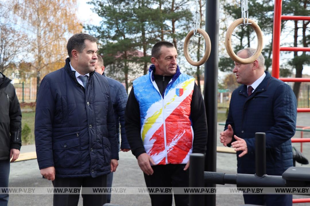 Подарок от Президента – юным спортсменам агрогородка