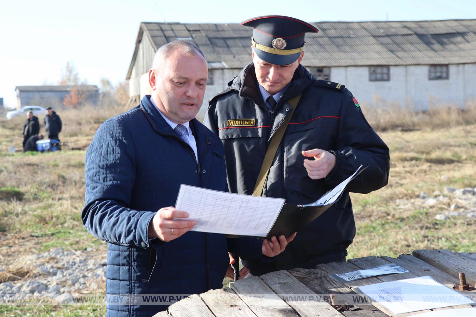 Учебный сбор по подготовке народного ополчения прошел в Пинском районе