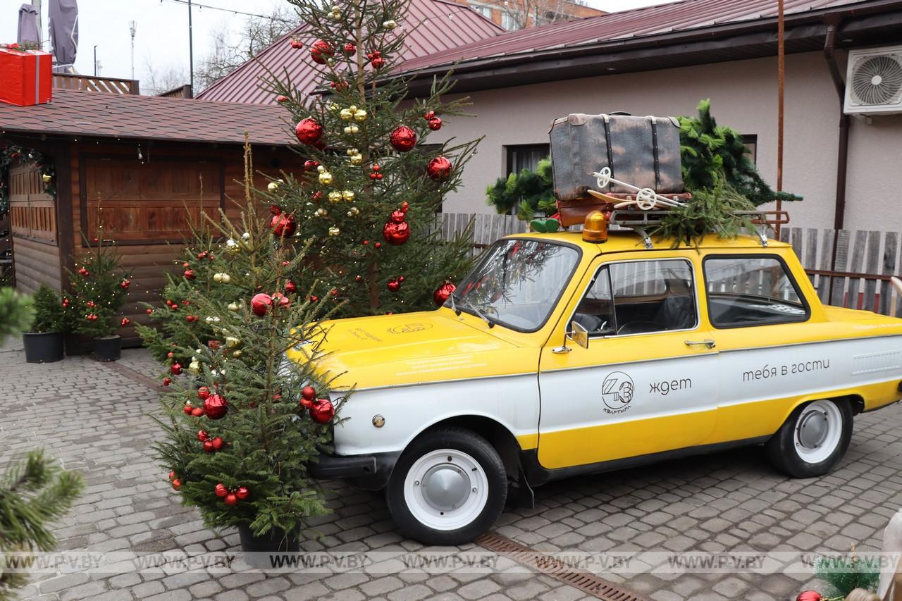 На улицах нашего города началась подготовка к Новому году