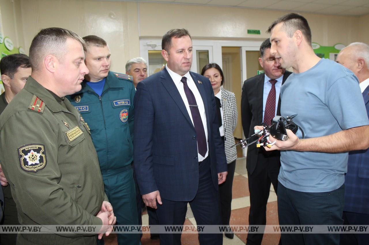 В Пинске открылся Центр допризывной и медицинской подготовки