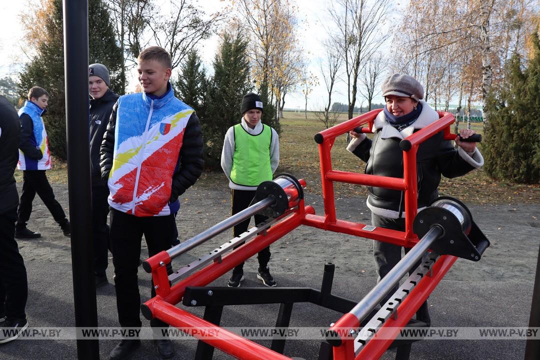 Подарок от Президента – юным спортсменам агрогородка