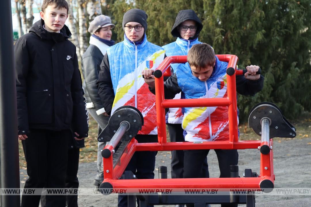 Подарок от Президента – юным спортсменам агрогородка