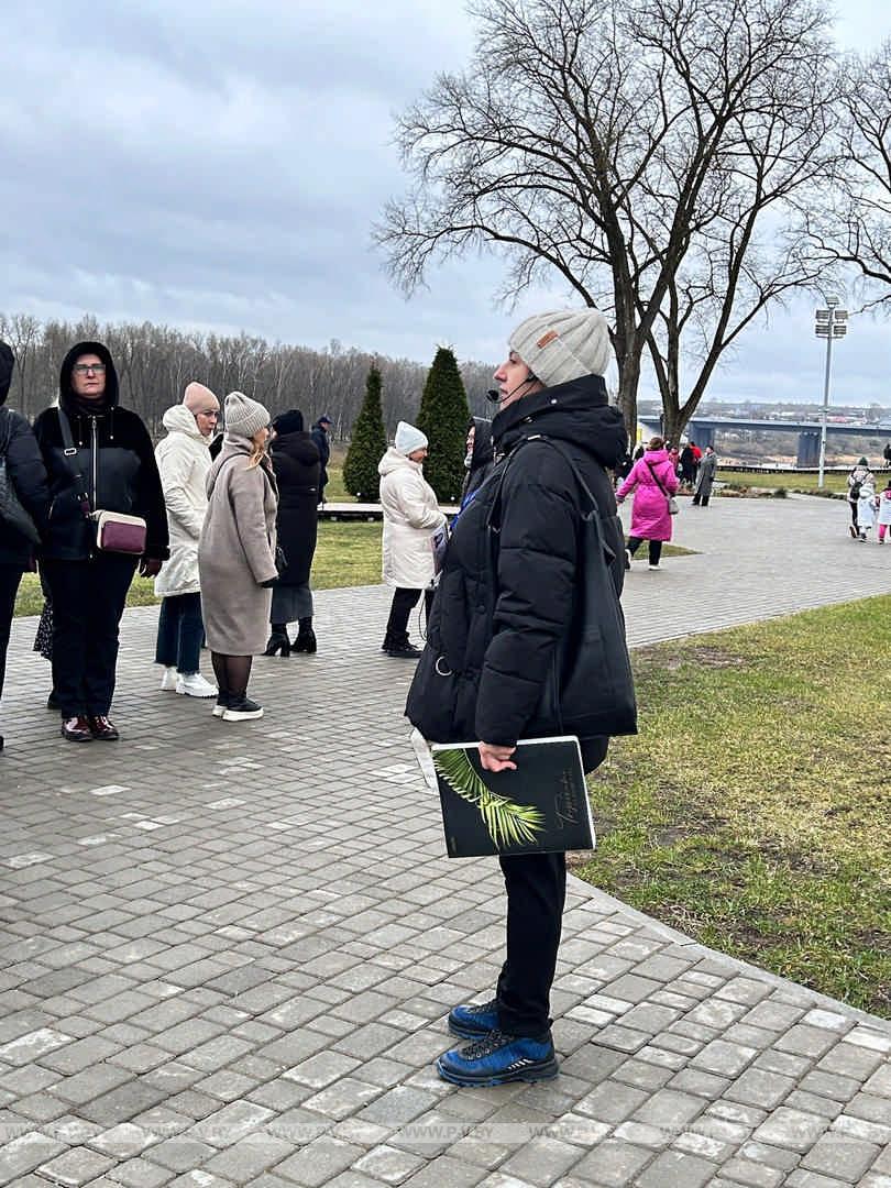 Поездка активистов Пинской городской организации "РОО Белая Русь" в Полоцк