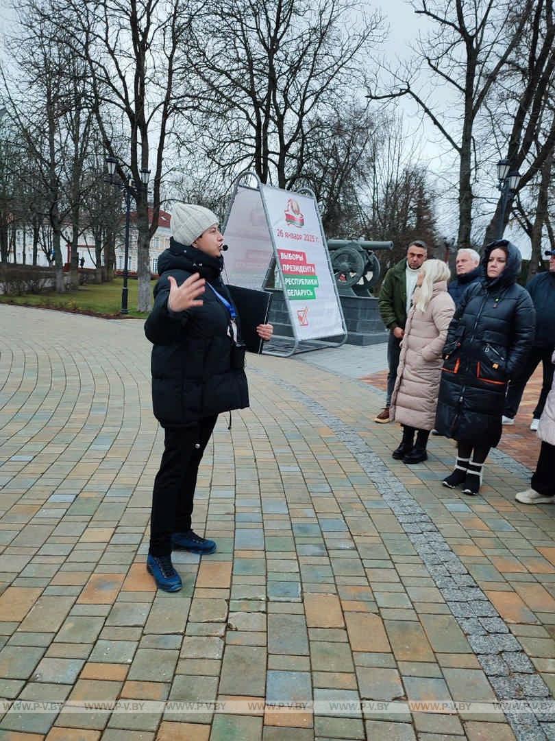 Поездка активистов Пинской городской организации "РОО Белая Русь" в Полоцк