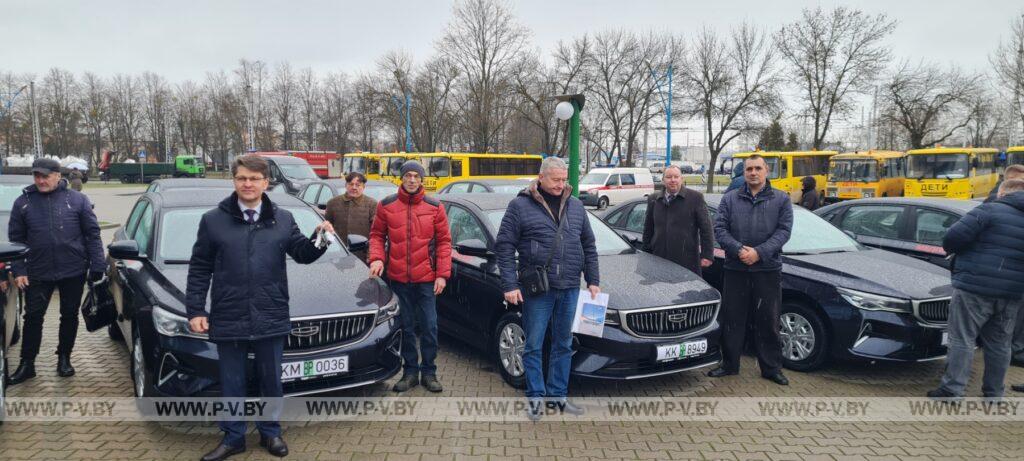 Новые автомобили для пинского здравоохранения Новые автомобили для пинского здравоохранения