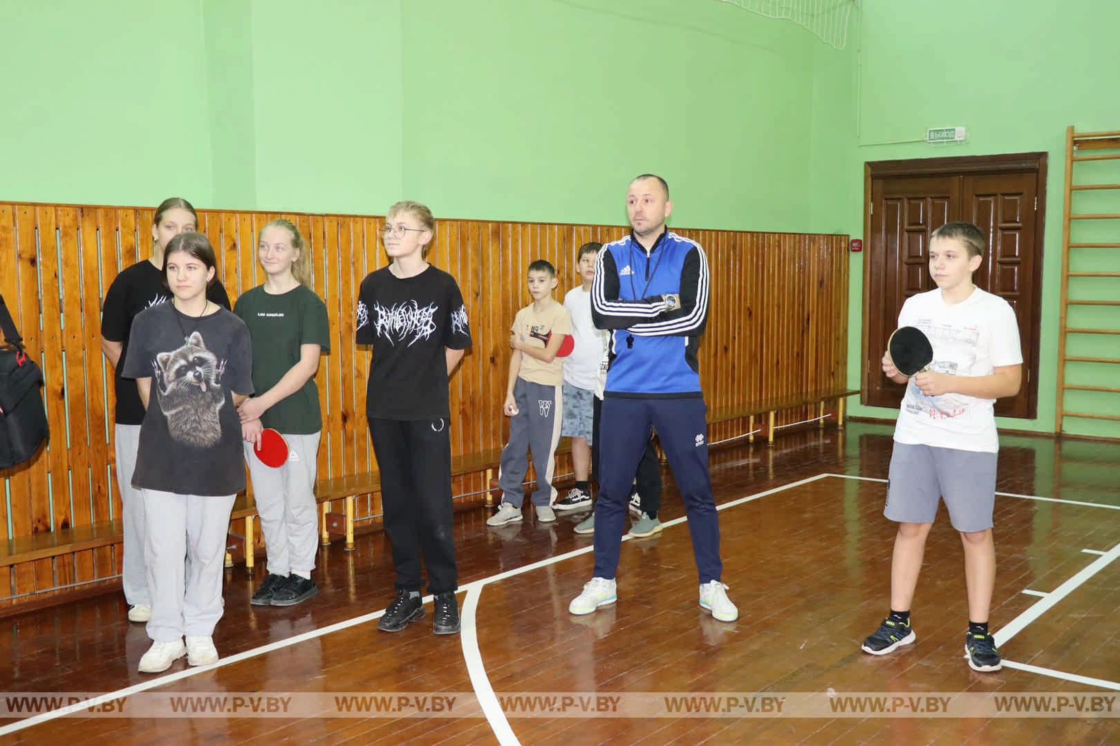 Пинский район посетил Министр спорта и туризма Сергей КОВАЛЬЧУК
