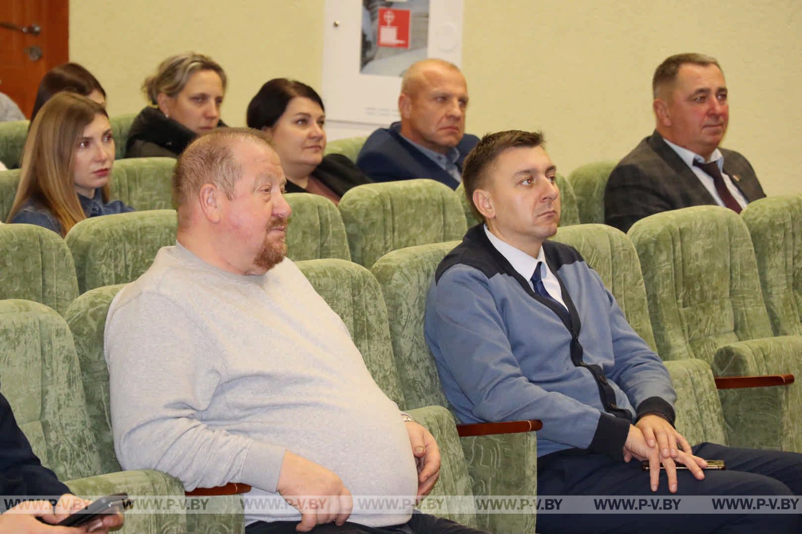Пинский район посетил Министр спорта и туризма Сергей КОВАЛЬЧУК