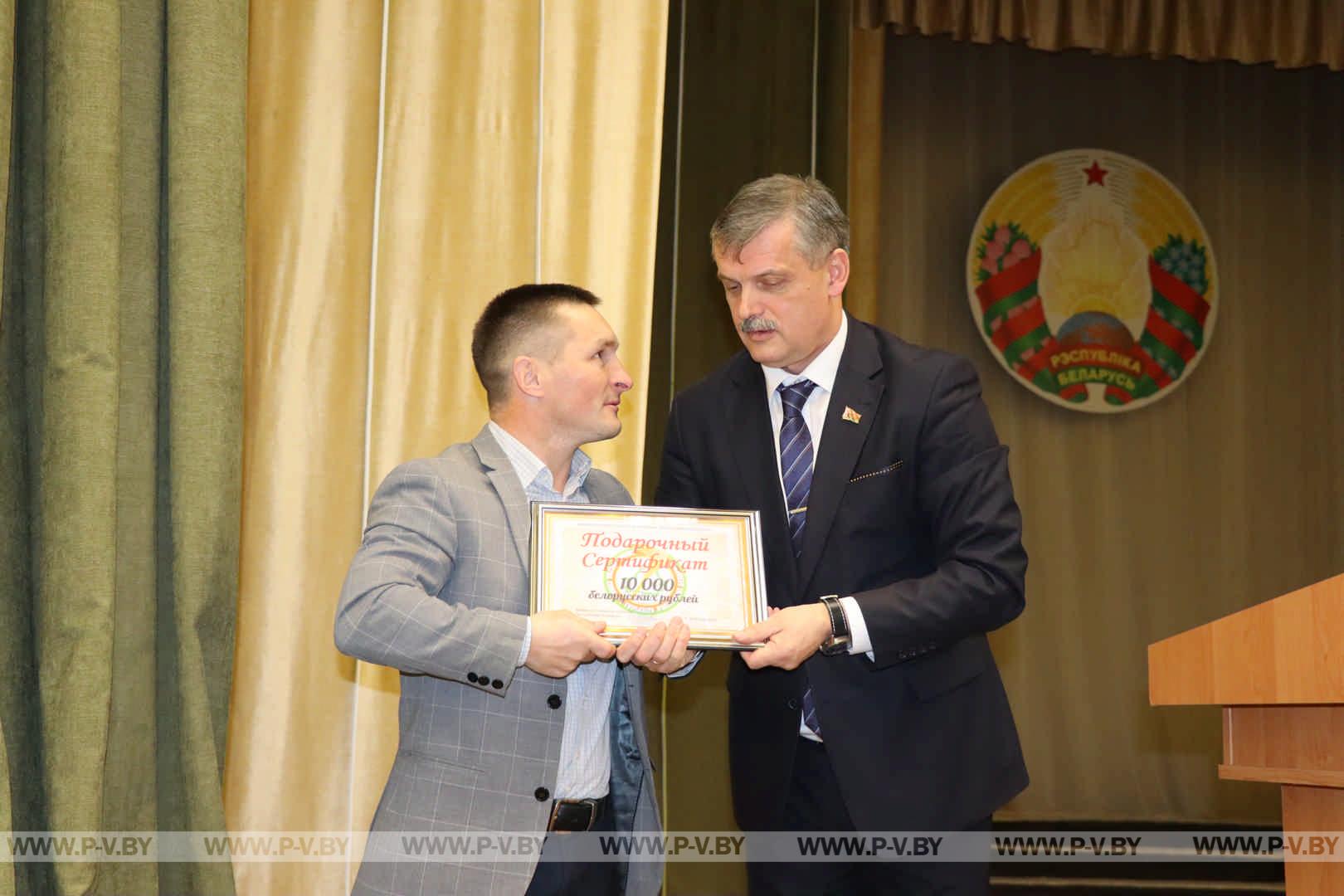 Пинский район посетил Министр спорта и туризма Сергей КОВАЛЬЧУК
