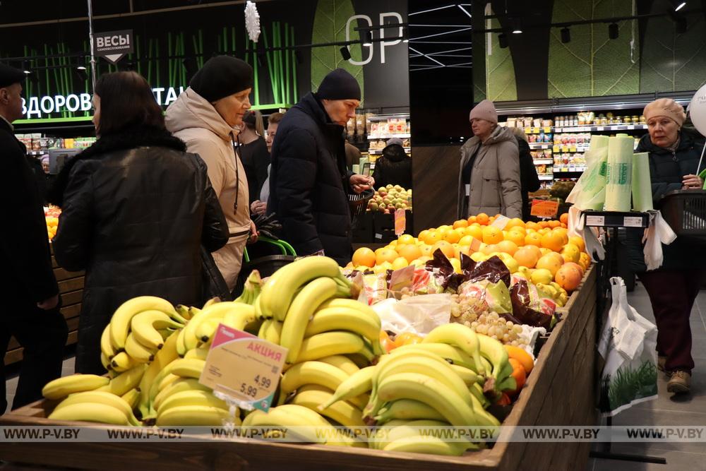 В Пинске сегодня торжественно открыли торгово-развлекательный центр «Пина Парк»