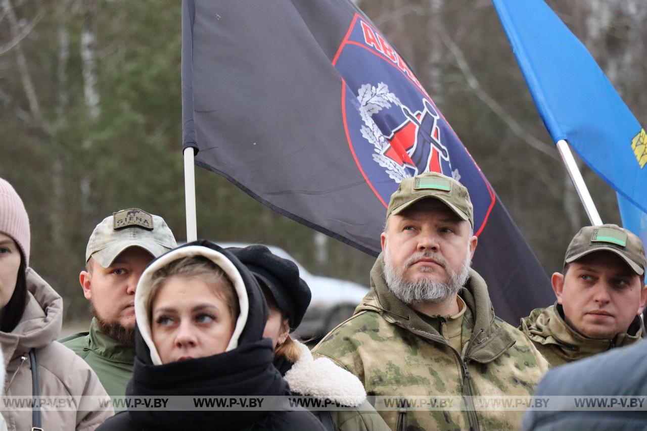 В Пинском районе почтили память трагически погибшего 80 лет назад прокурора Виктора Морозова