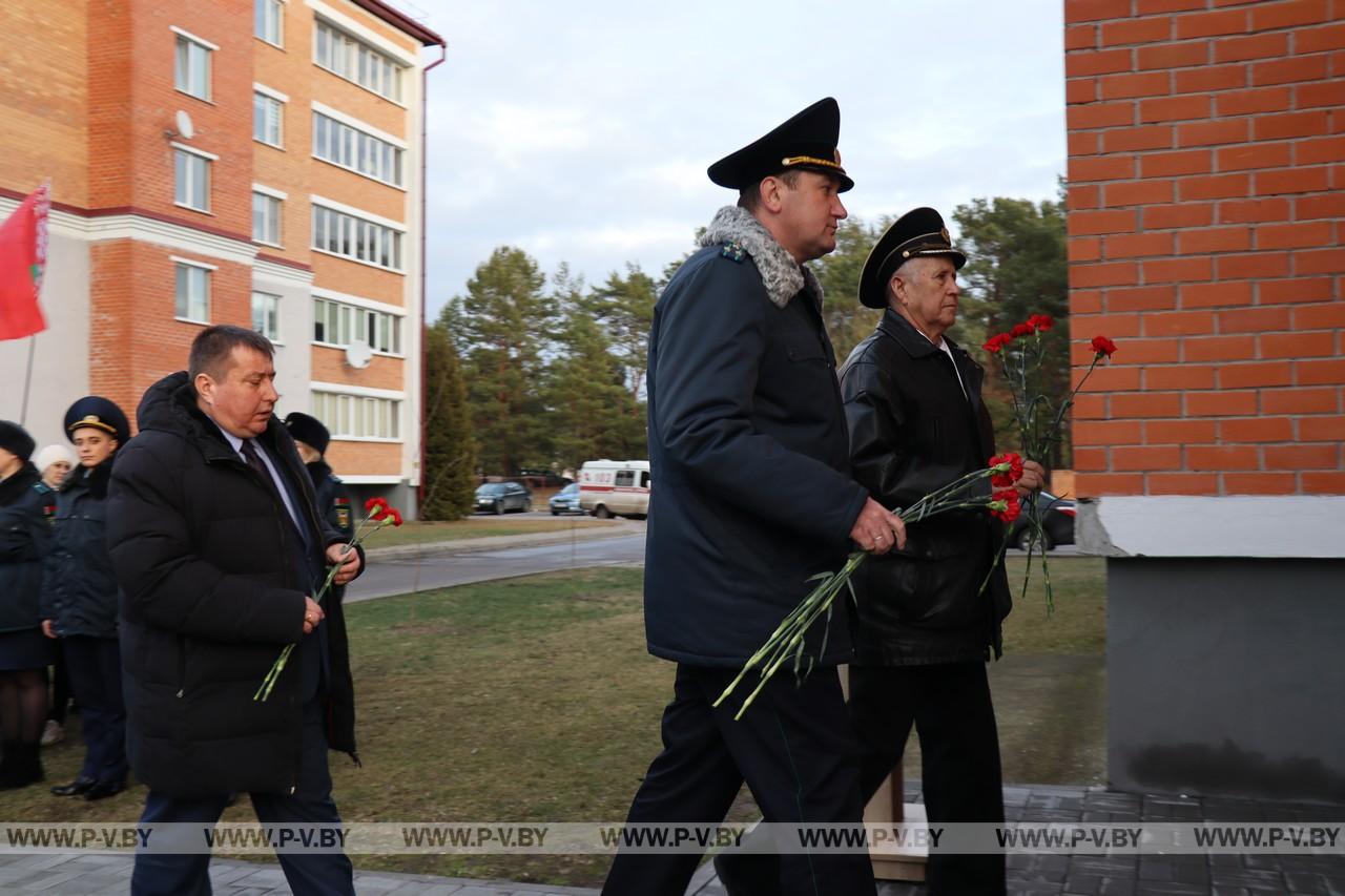 В Пинском районе почтили память трагически погибшего 80 лет назад прокурора Виктора Морозова