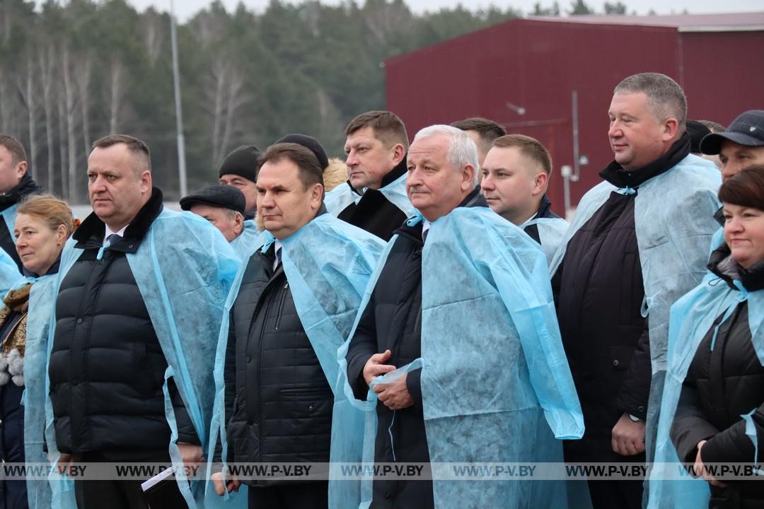 В Пинском районе открыли новый молочно-товарный комплекс ООО «Стисхо-Пинское»