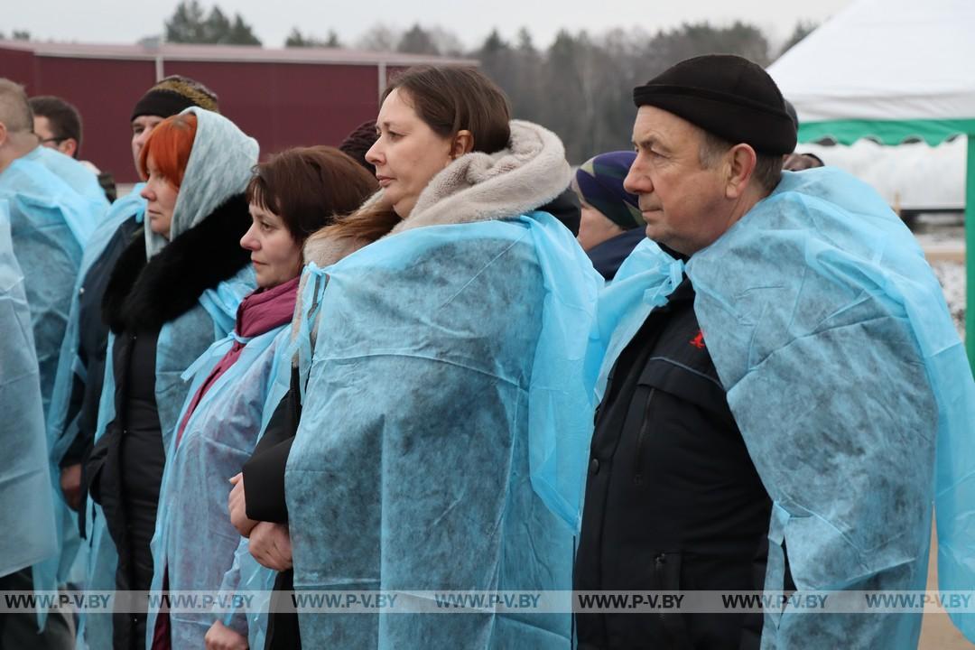 В Пинском районе открыли новый молочно-товарный комплекс ООО «Стисхо-Пинское»