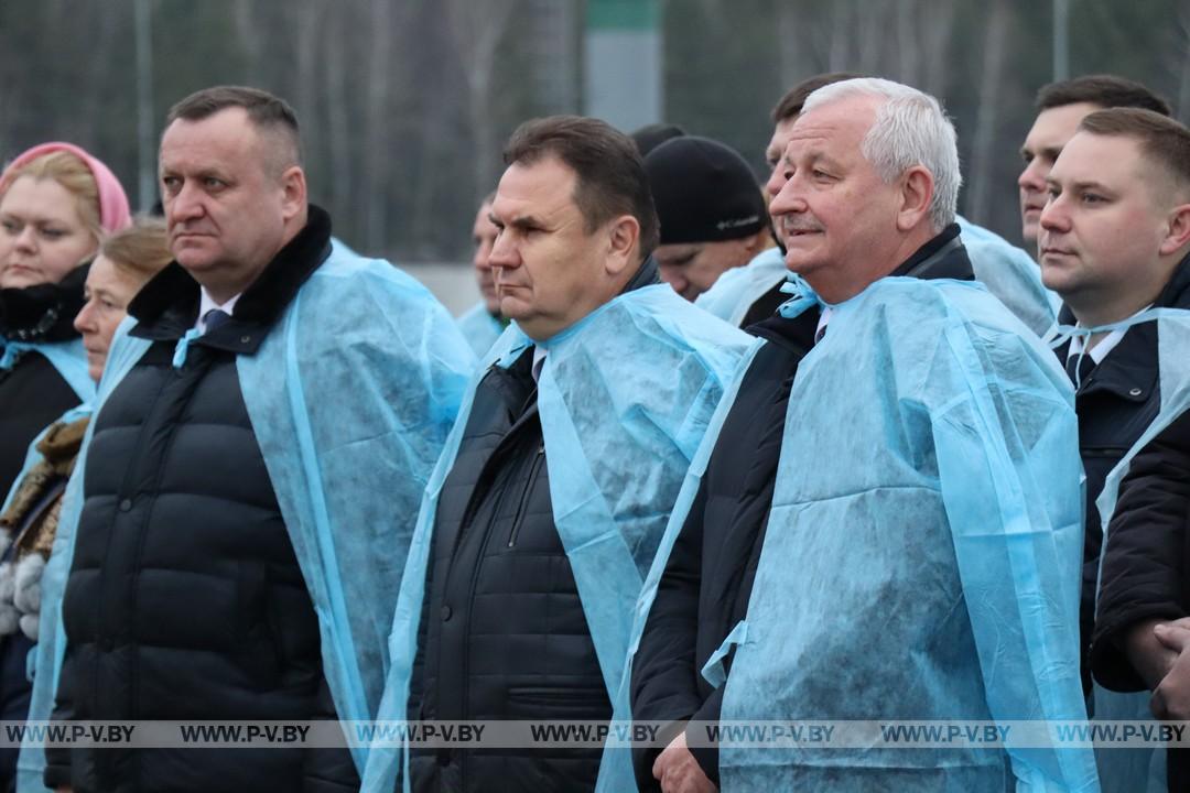 В Пинском районе открыли новый молочно-товарный комплекс ООО «Стисхо-Пинское»