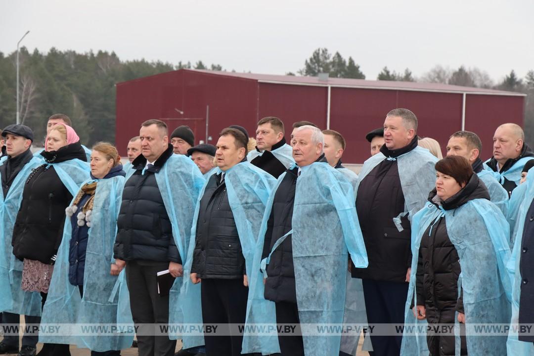 В Пинском районе открыли новый молочно-товарный комплекс ООО «Стисхо-Пинское»