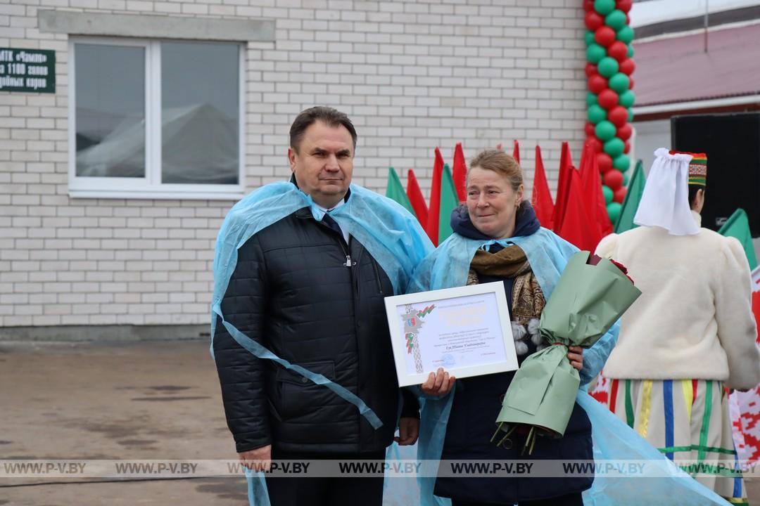 В Пинском районе открыли новый молочно-товарный комплекс ООО «Стисхо-Пинское»