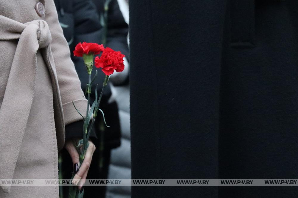 В Пинском районе почтили память жертв геноцида