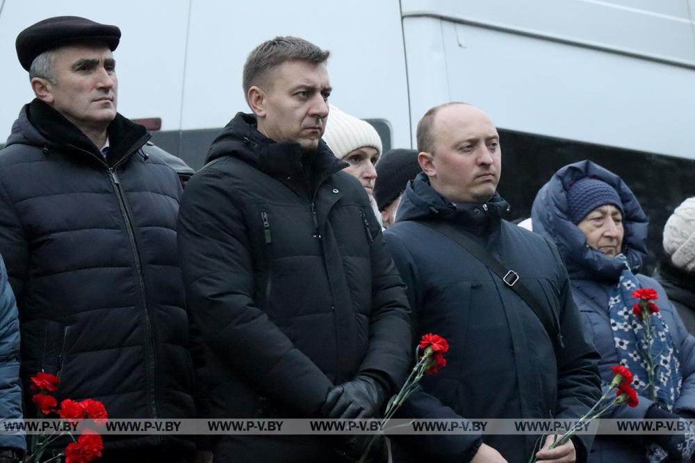 В Пинском районе почтили память жертв геноцида