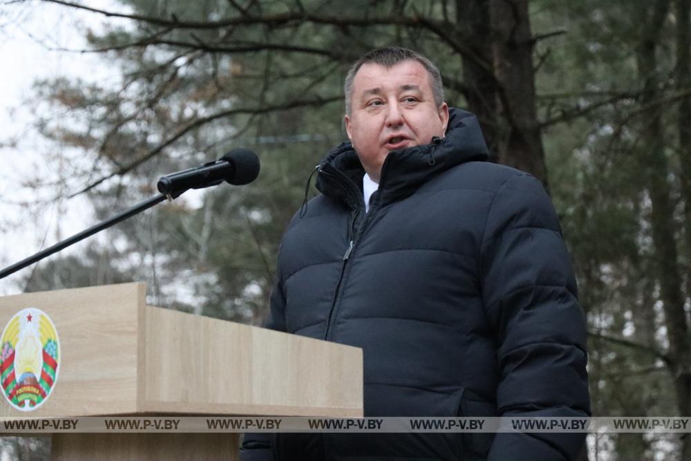 В Пинском районе почтили память жертв геноцида