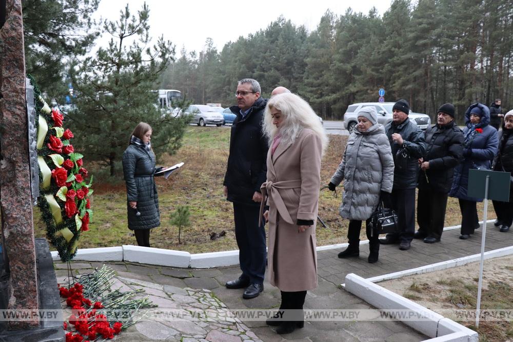 В Пинском районе почтили память жертв геноцида